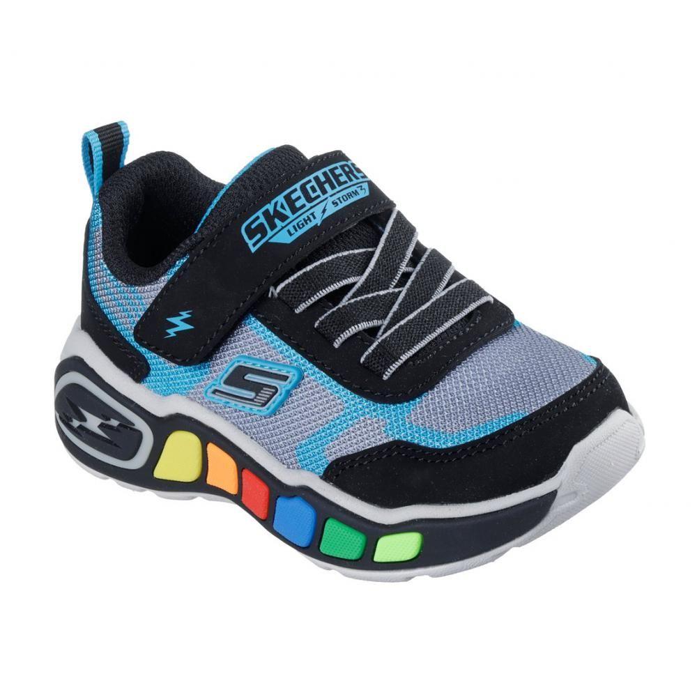Zapatillas Niño-Infante Play Scene SB Negro Skechers-3