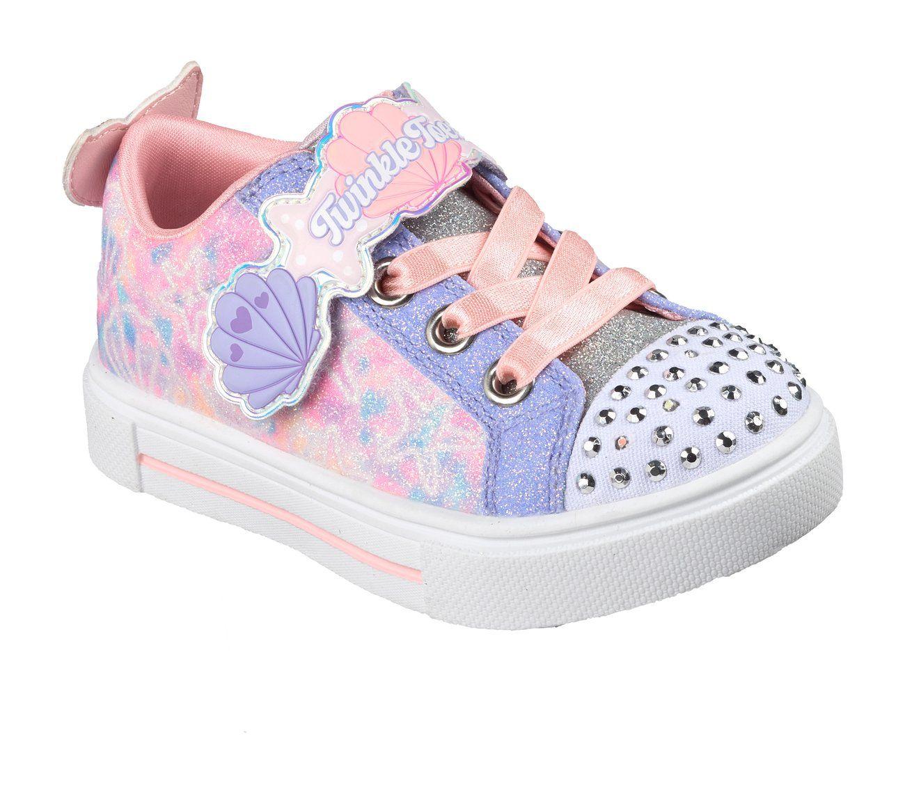 Zapatillas Niña Infant TwinkleSparks U-Magic Rosa Skechers-3