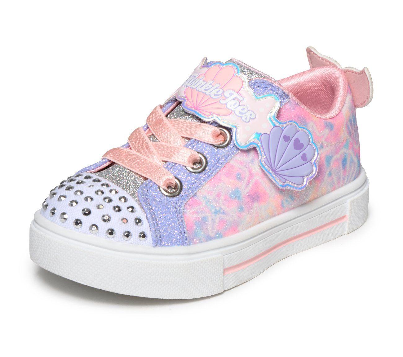 Zapatillas Niña Infant TwinkleSparks U-Magic Rosa Skechers-4