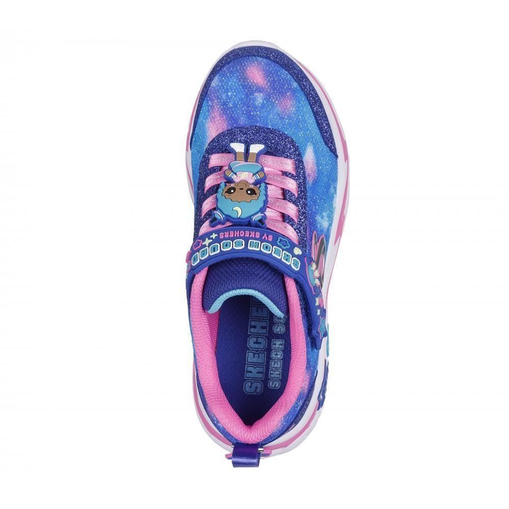 Zapatilla Niña Snuggle Sneaks Skech Squad Azul Skechers-1