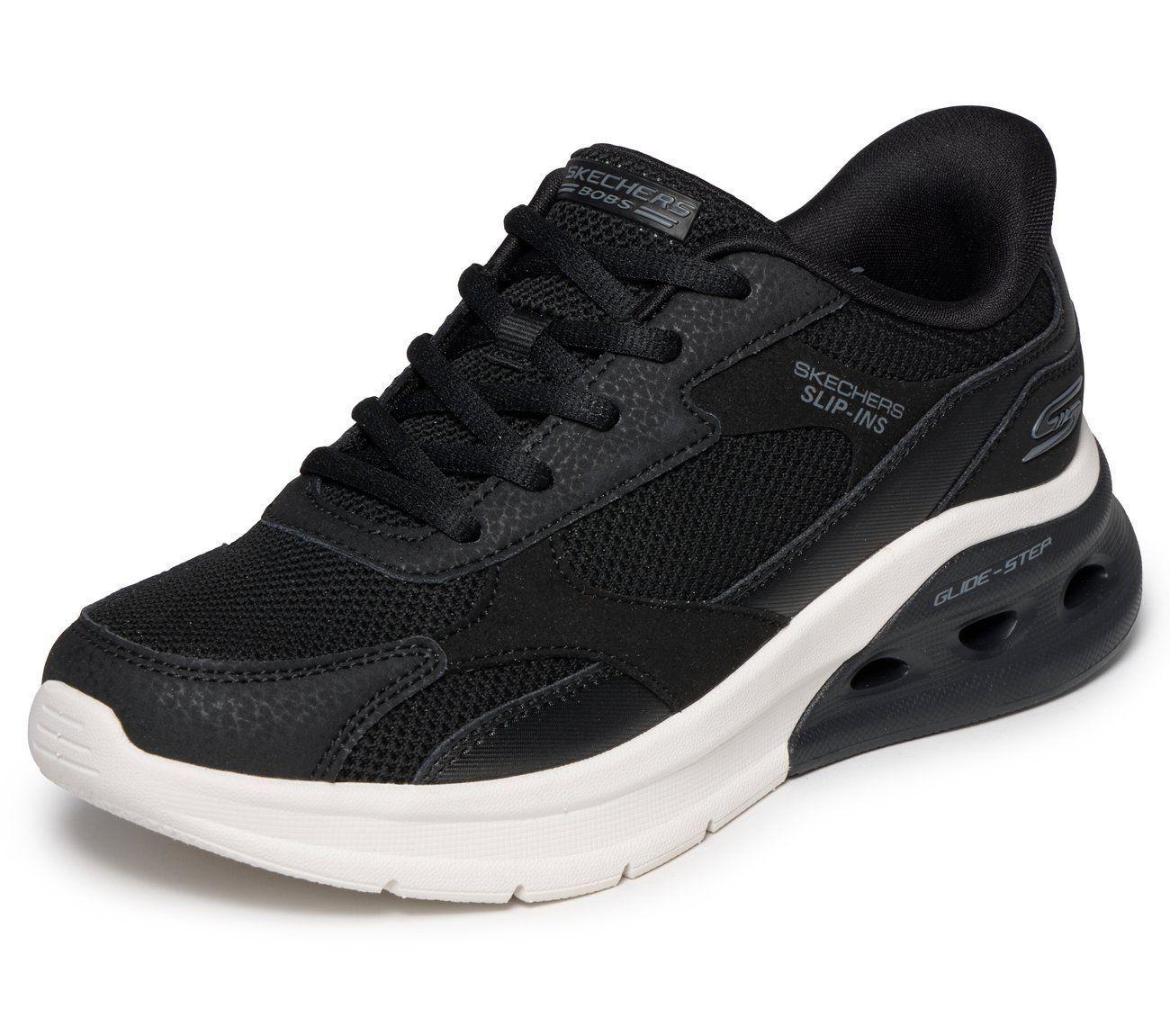 Zapatillas Mujer Slip-ins Bobs Arc2.0 Now You Negro Skechers-4