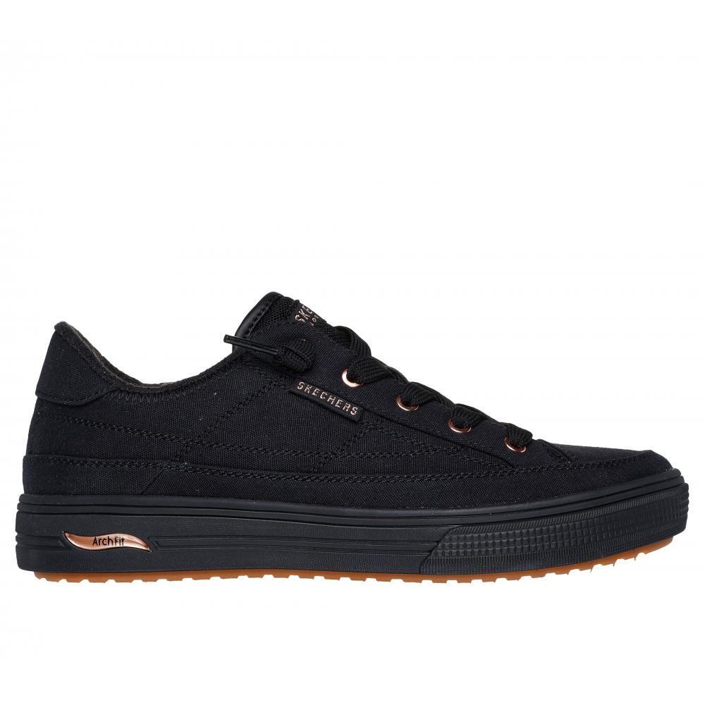 Zapatilla Mujer Arch Fit Arcade Meet Ya There Negro Skechers-0
