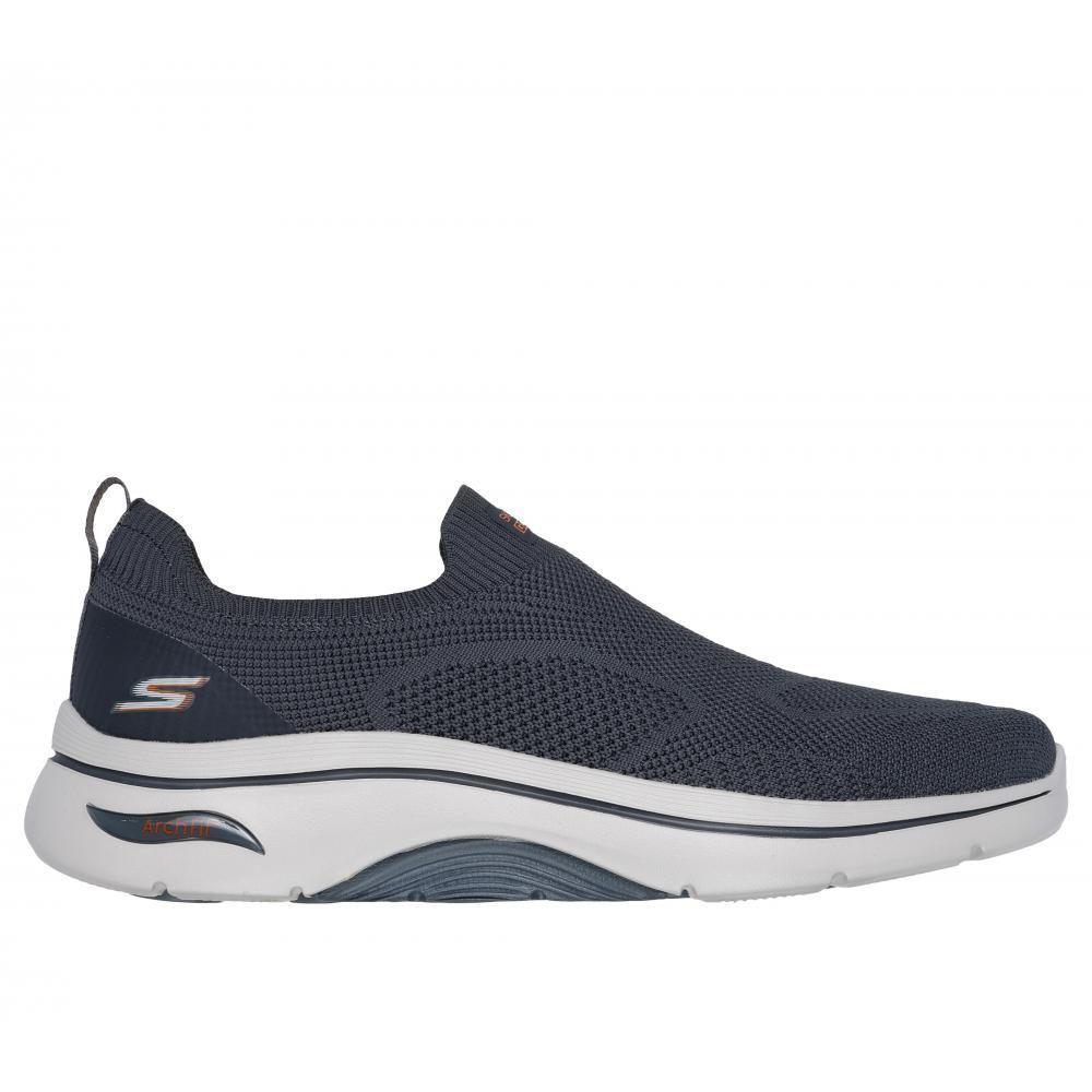 Zapatilla Hombre Go Walk Arch Fit 2.0 Knitted Gris Skechers-0