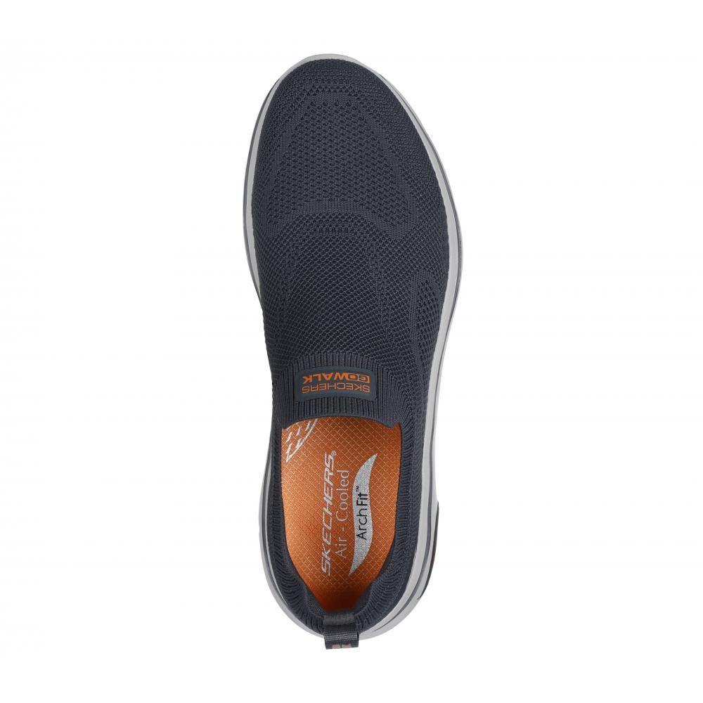 Zapatilla Hombre Go Walk Arch Fit 2.0 Knitted Gris Skechers-1