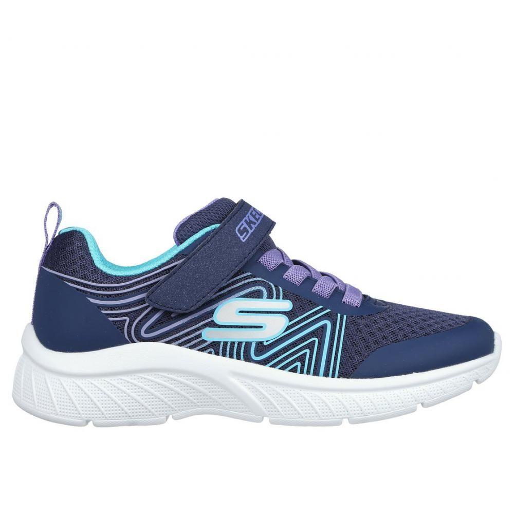 Zapatillas Niña Microspec Plus Azul MT Skechers-0
