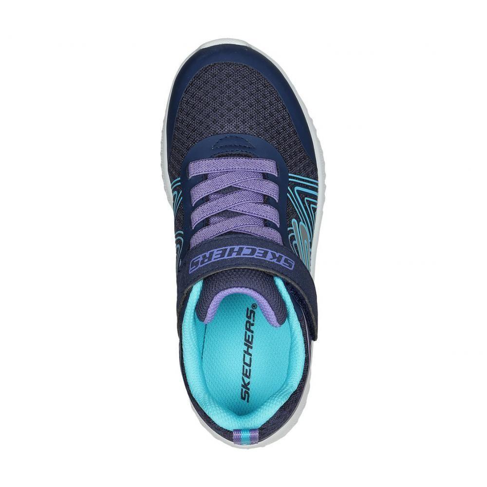 Zapatillas Niña Microspec Plus Azul MT Skechers-1