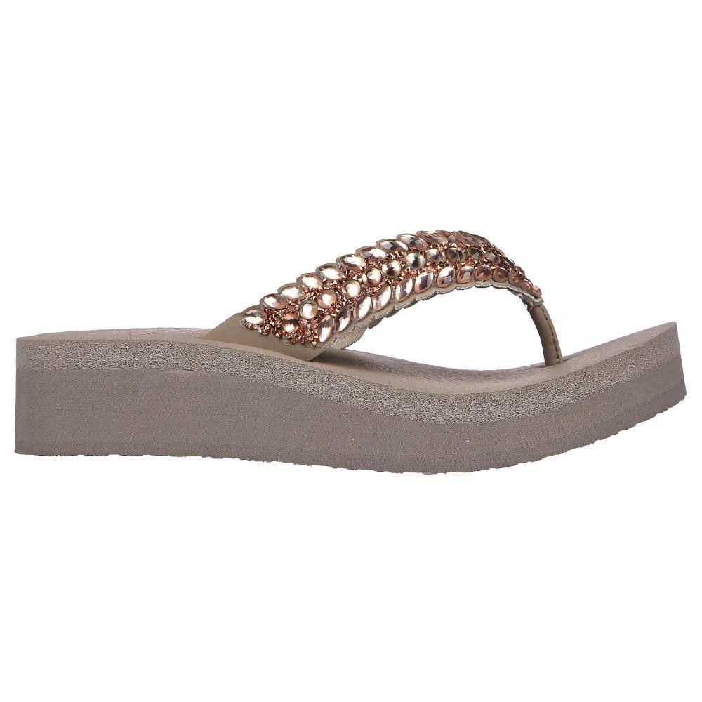 Sandalia Mujer Vinyasa Lovely Oasis Beige Skechers-4