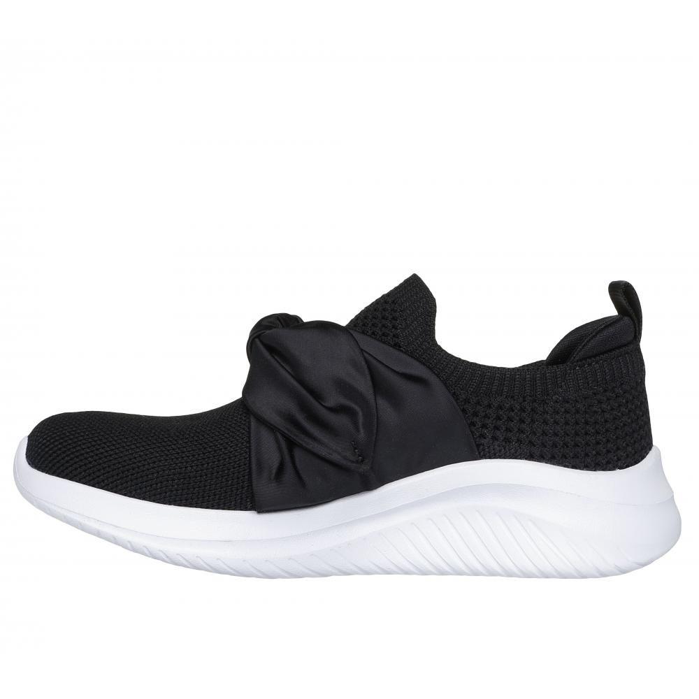 Zapatilla Niña Ultra Flex 3.0 Beaming Bows Negro Skechers-3
