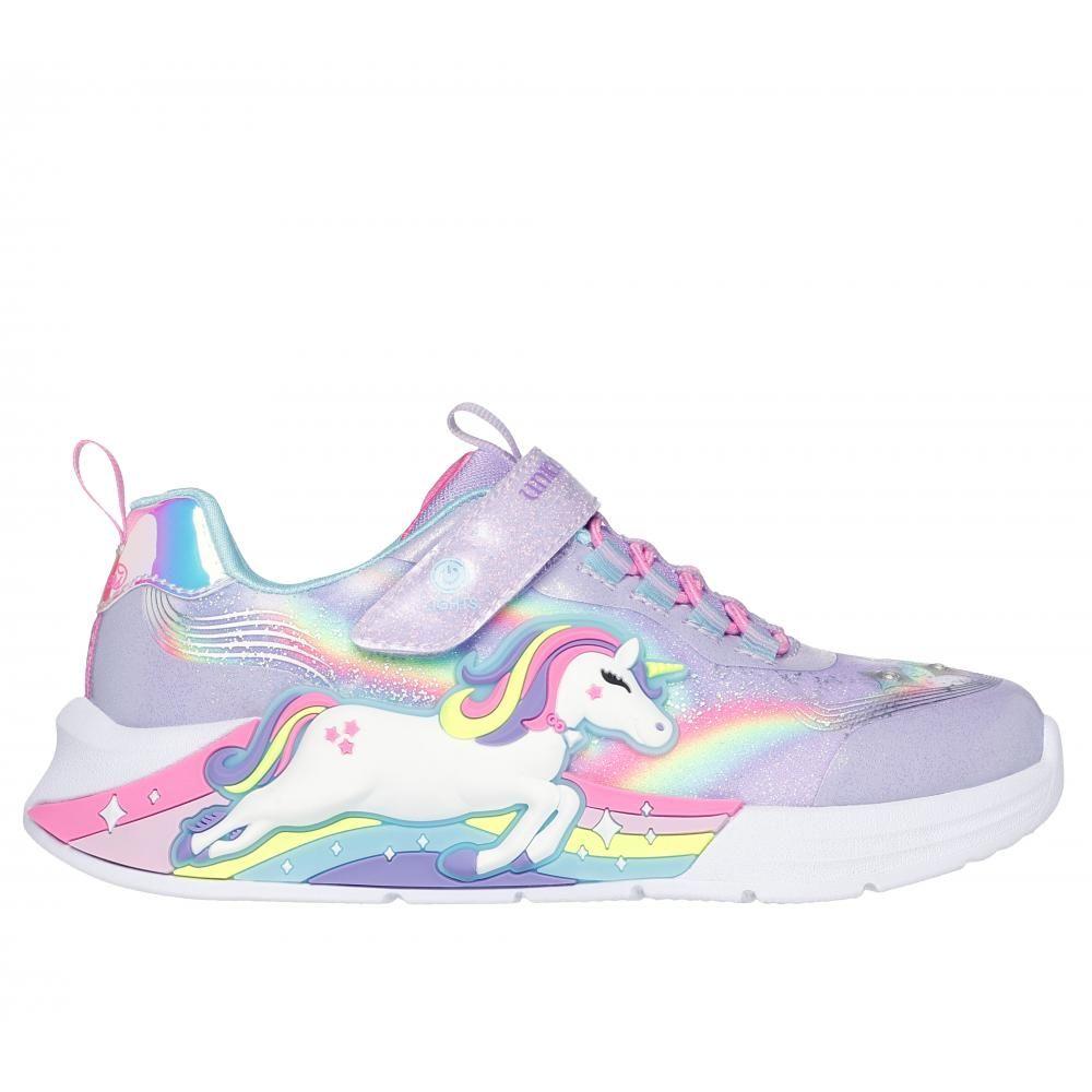 Zapatilla Niña Unicorn Chaser Morado Skechers-0