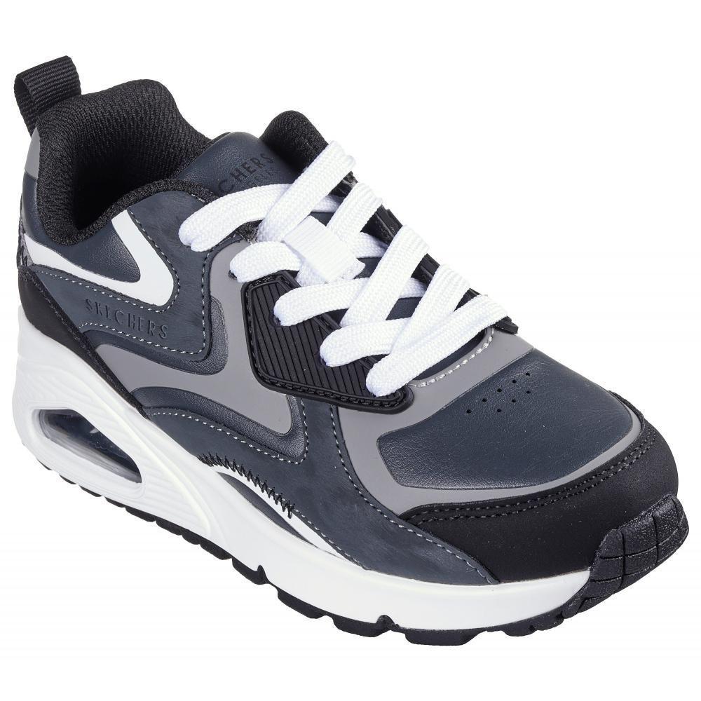 Zapatilla Niño Uno Gen1 Color Surge Gris Skechers-4