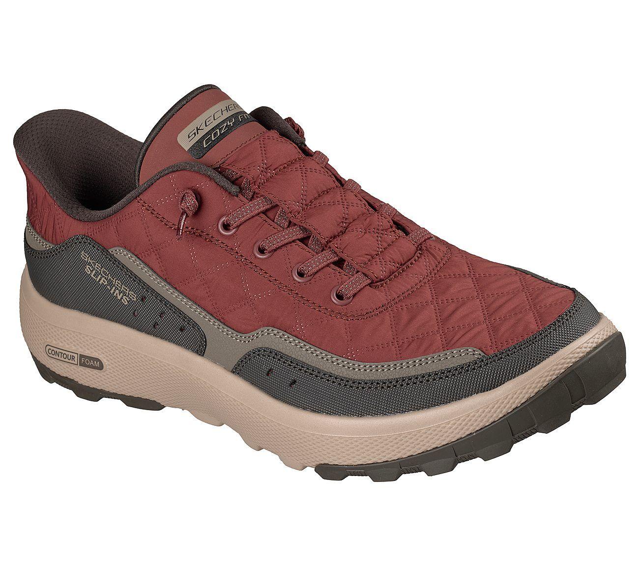 Zapatillas Skechers Hombre Slip-Ins Relaxed Fit Urban Rojo-1