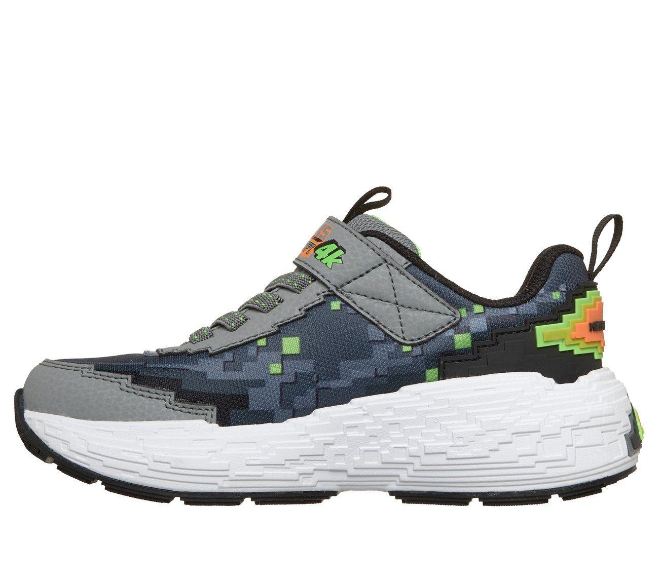 Zapatillas Niño Mega-Craft 4K Gris Skechers-5