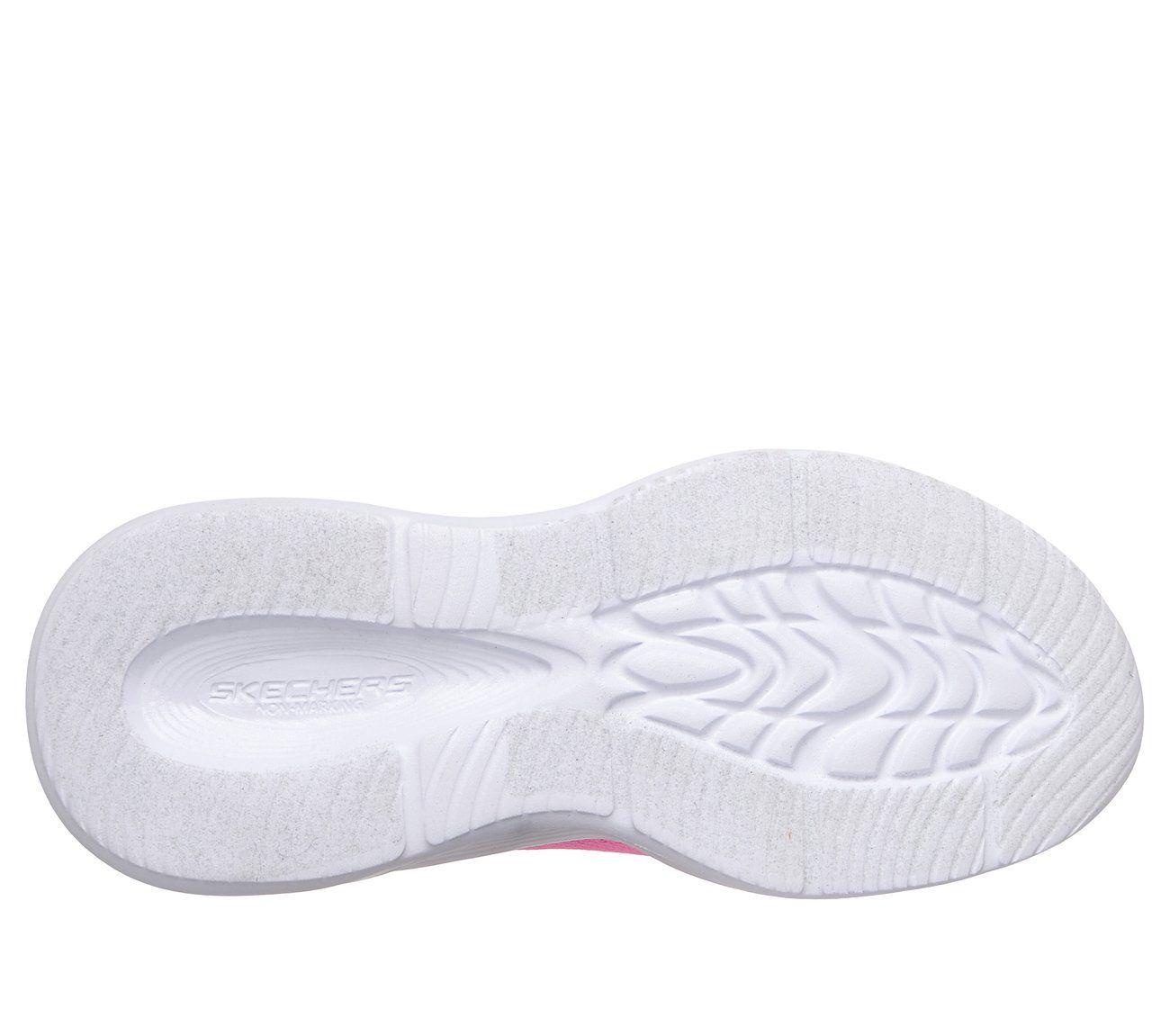 Zapatillas Niña Slip-ins Sola Glow Blanco rosado Skechers-2