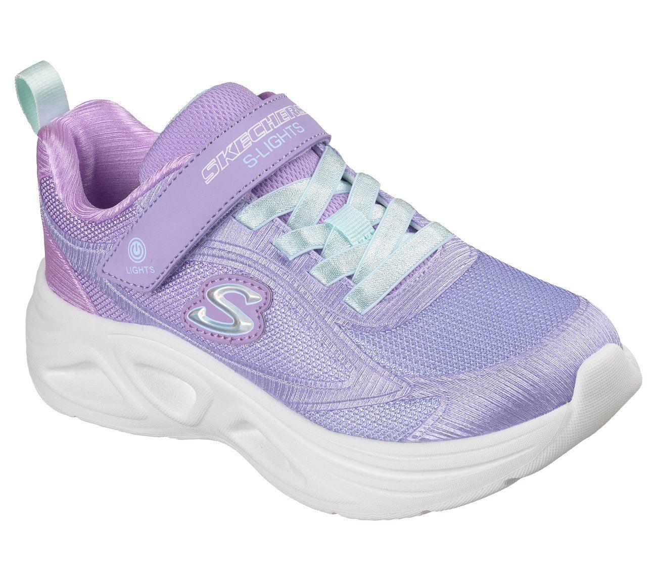 Zapatillas Niña Sola Glow 2.0 Lavanda Skechers-3