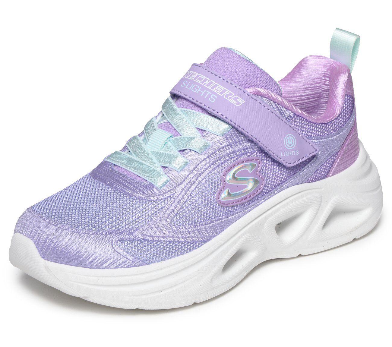 Zapatillas Niña Sola Glow 2.0 Lavanda Skechers-5