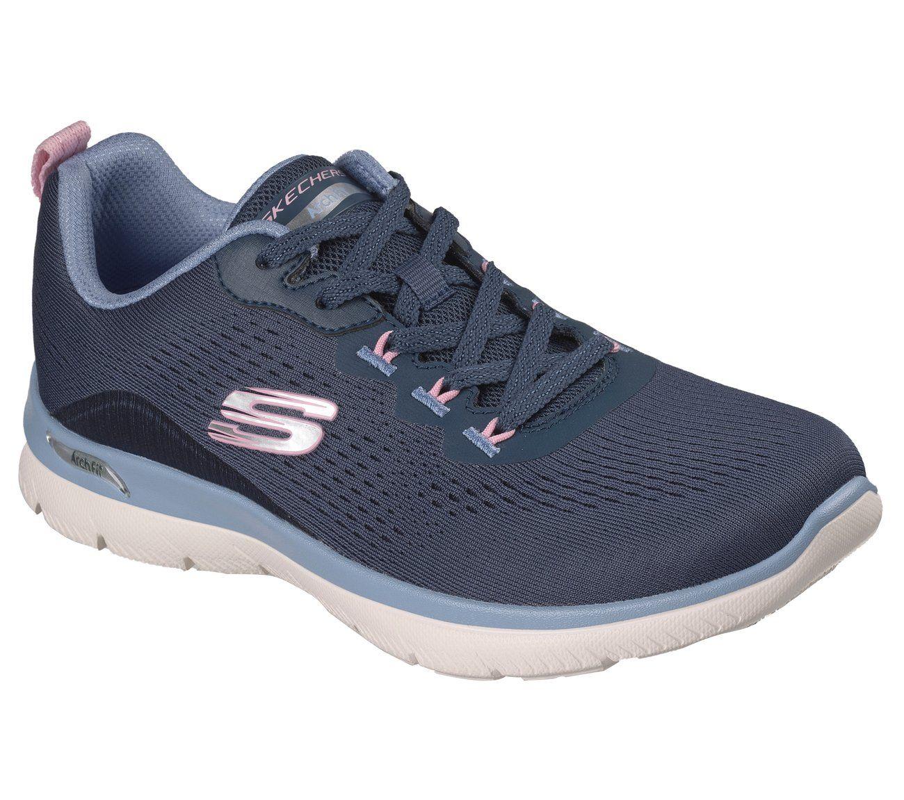 Zapatillas Mujer Arch Fit Summits Azul Skechers-3