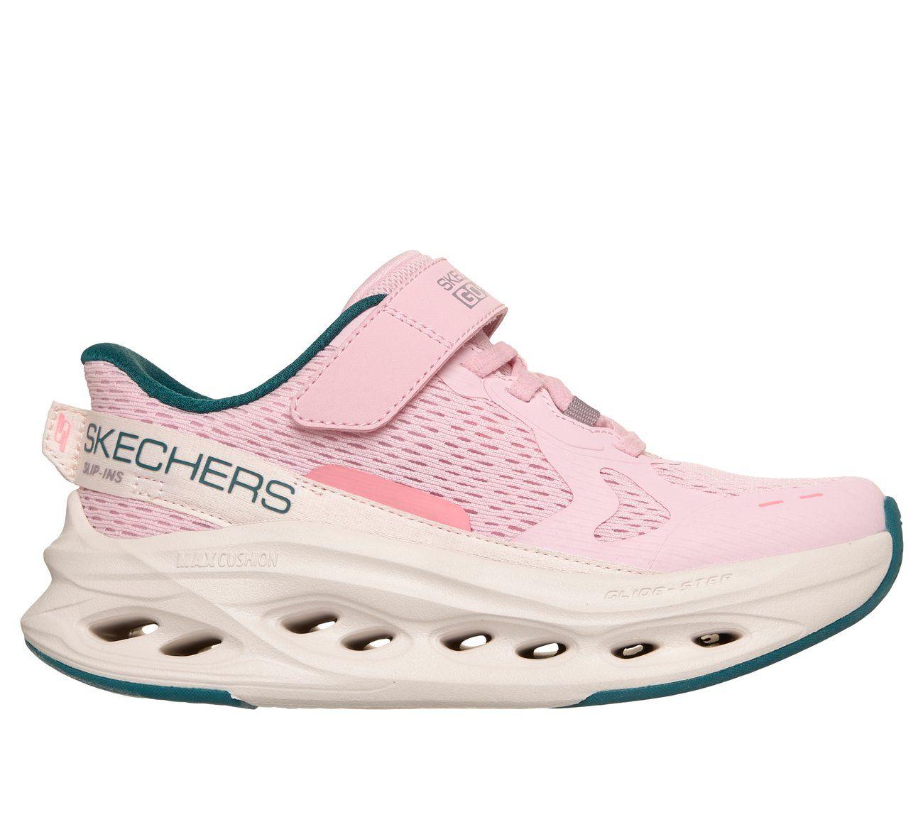 Zapatillas Niña MCush Glide-Step Slip-ins Rosado Skechers-0