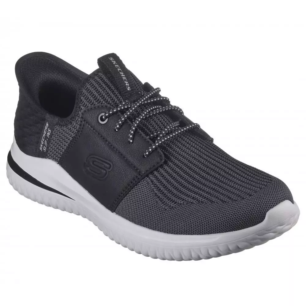 Zapato Hombre Skechers Slip-ins: Delson 3.0 Negro-4