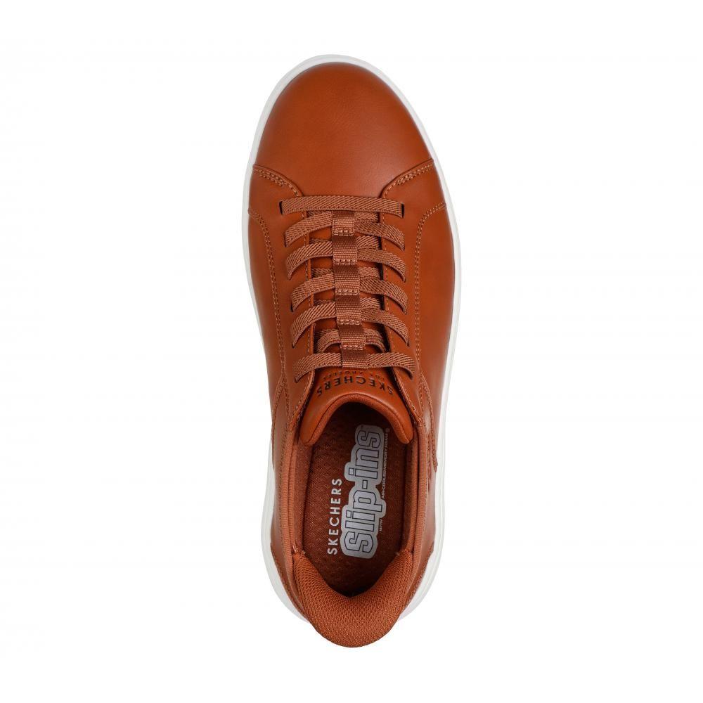 Zapatilla Hombre Skechers Slip-ins: Court Break Café-1
