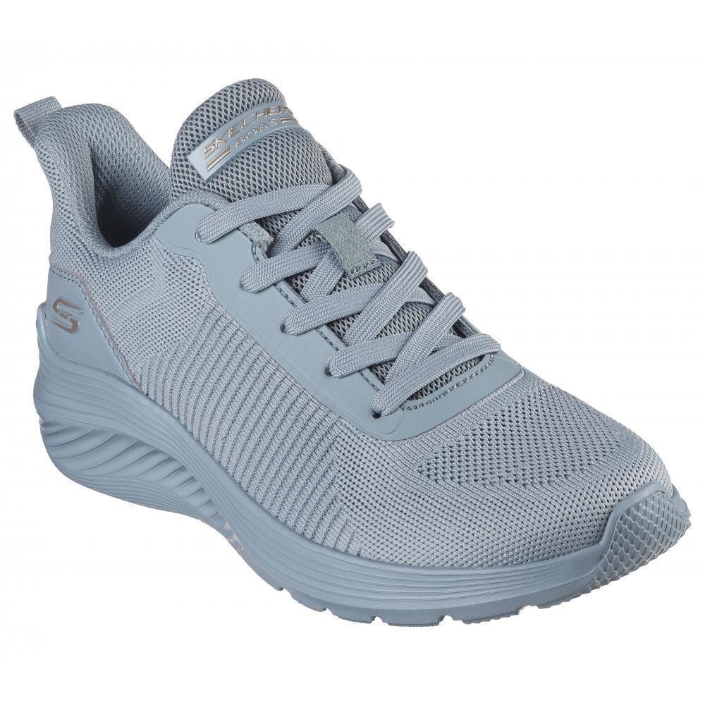 Zapatilla Mujer Bobs Squad Waves Celeste Skechers-0