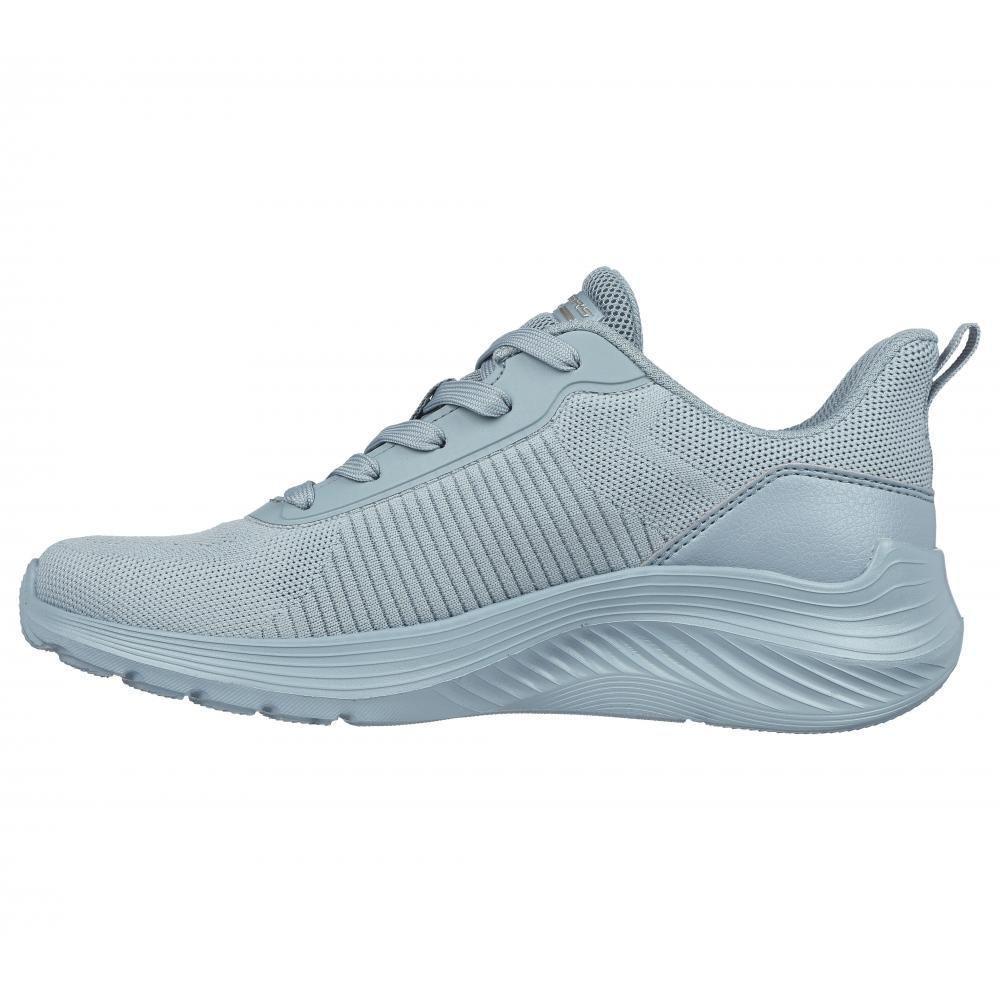 Zapatilla Mujer Bobs Squad Waves Celeste Skechers-3