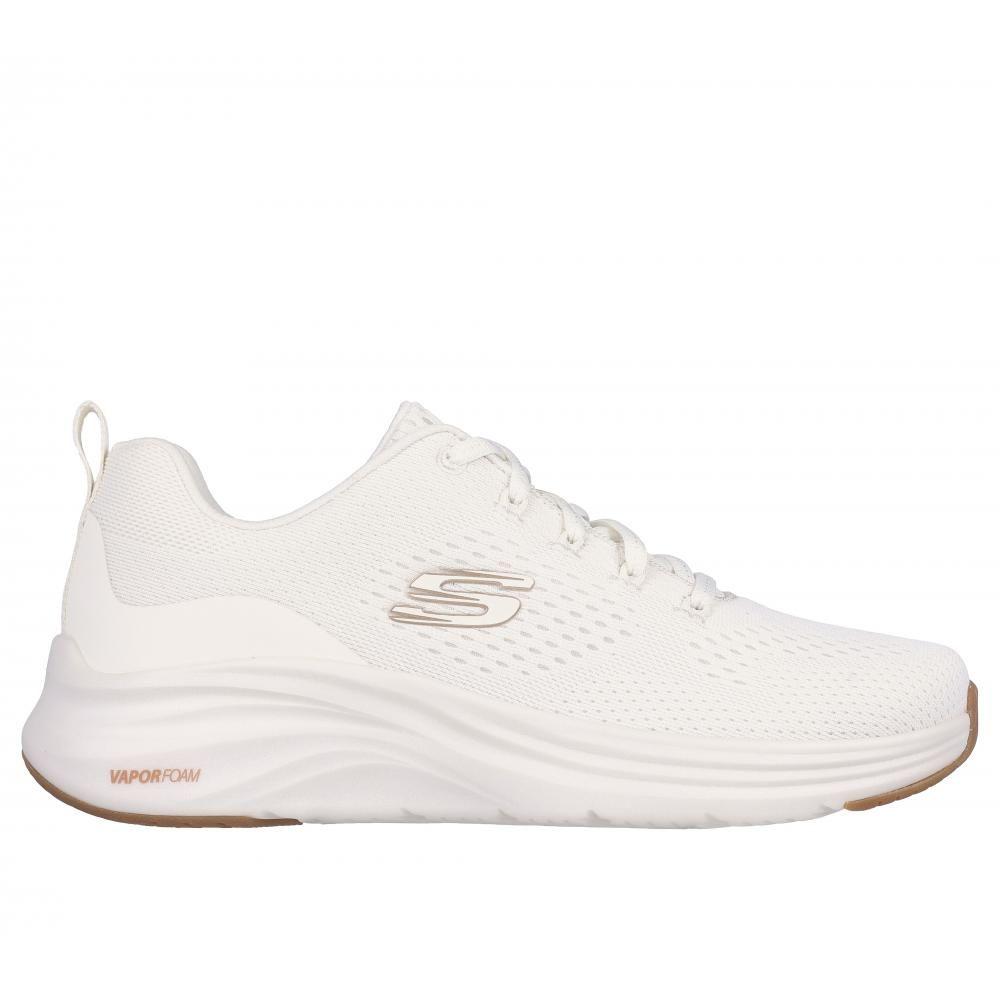 Zapatilla Mujer Vapor Foam Fresh Trend Beige Skechers-0