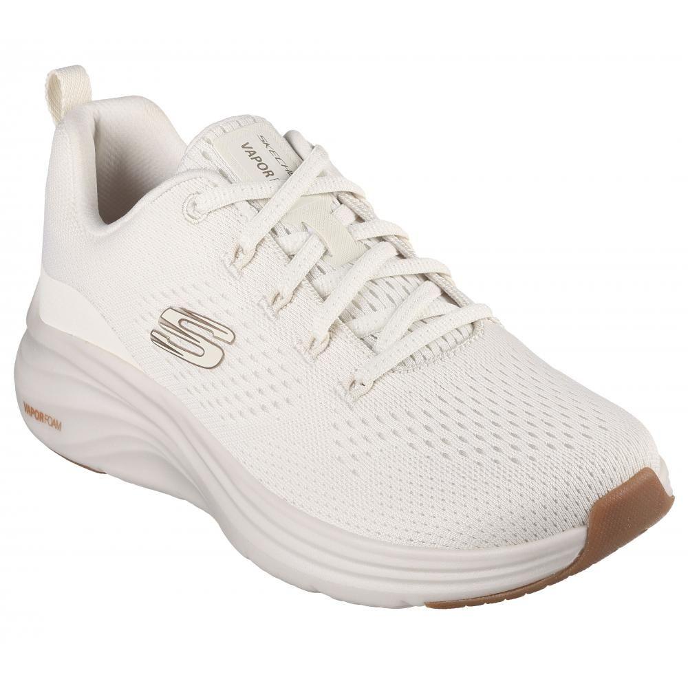 Zapatilla Mujer Vapor Foam Fresh Trend Beige Skechers-4