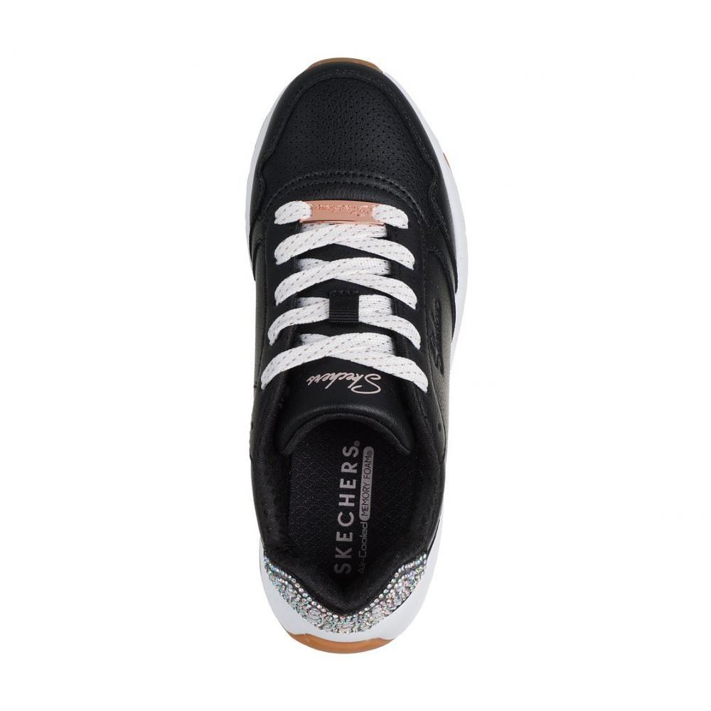 Zapatillas Niña Uno Lite Hi Negro Skechers-1