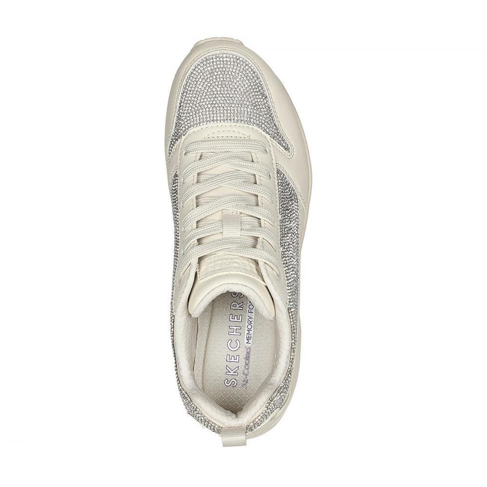 Zapatilla Mujer Uno Beige Skechers-1