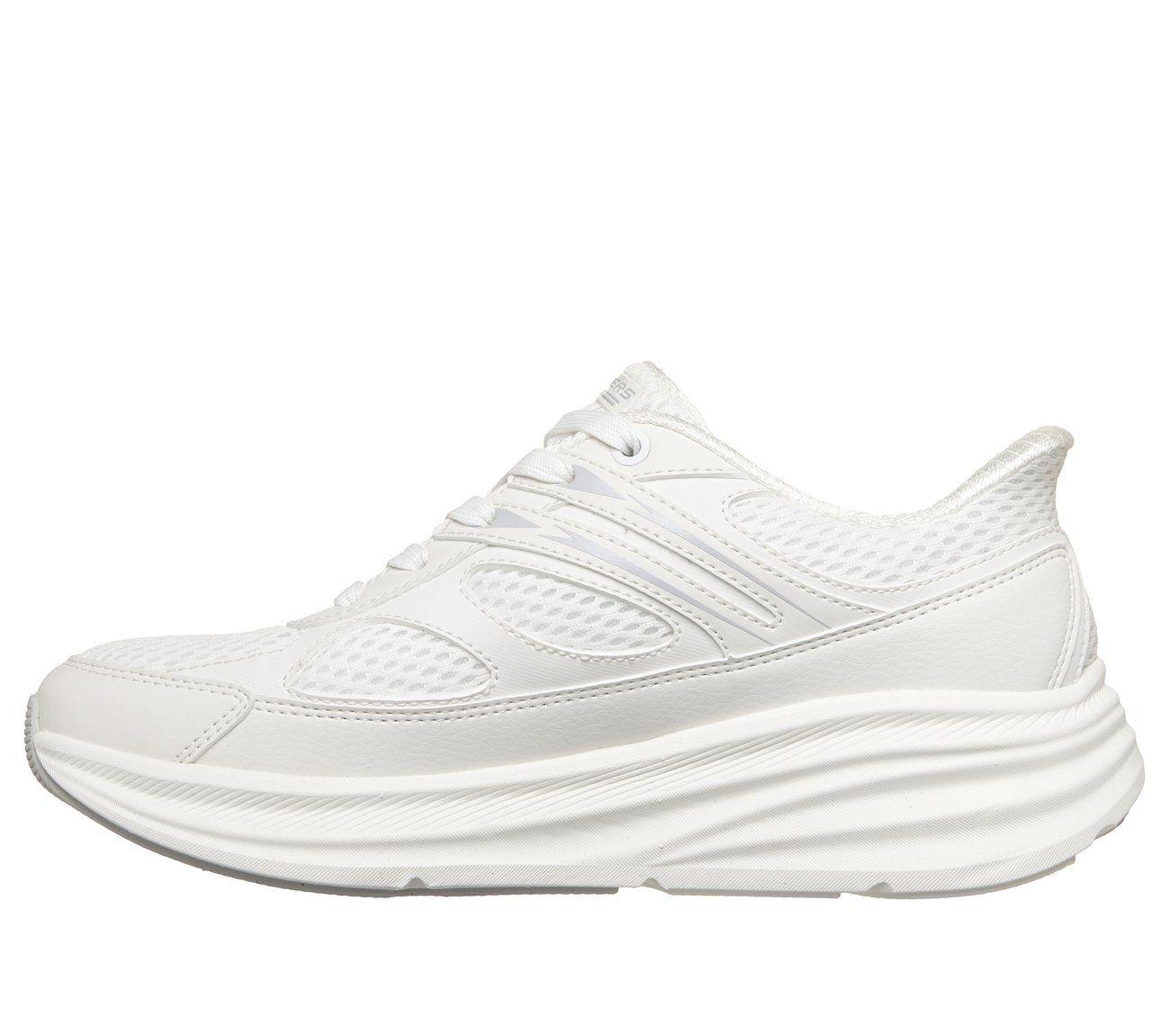 Zapatillas Mujer Slip-ins BobsSkillz Layered Blanco Skechers-4