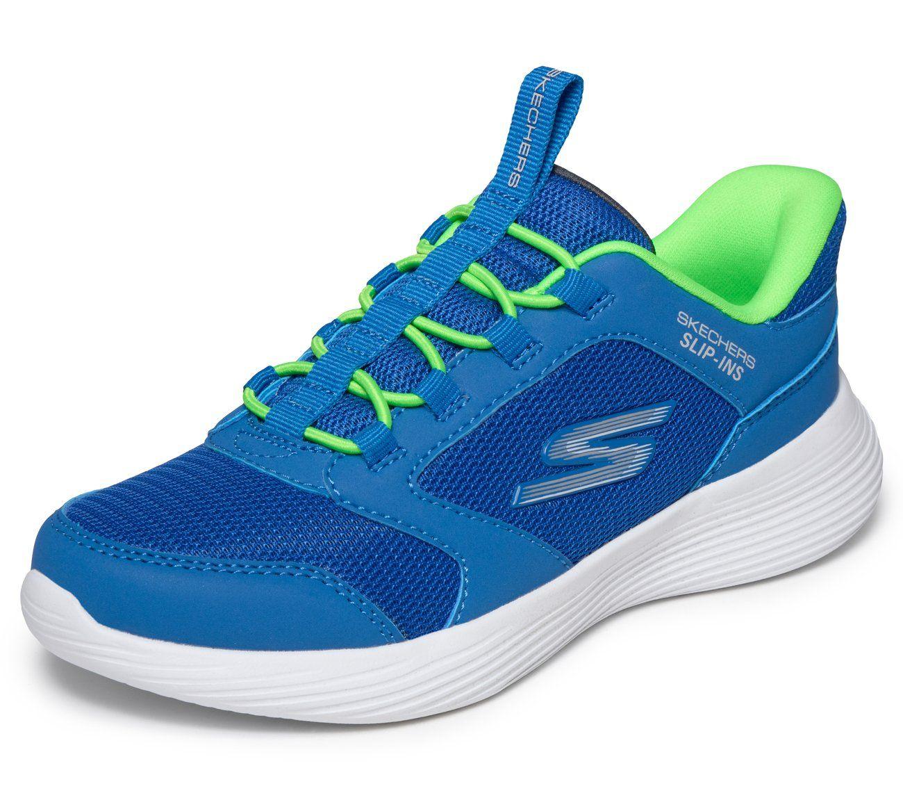 Zapatillas Niño Slip-ins GRun 400V2 TurboBrisk Azul Skechers-4
