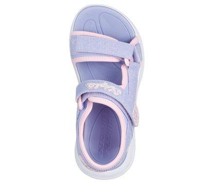 Sandalia Niña Sola Glow Lavanda LP Skechers-1