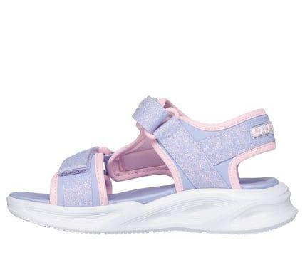 Sandalia Niña Sola Glow Lavanda LP Skechers-4