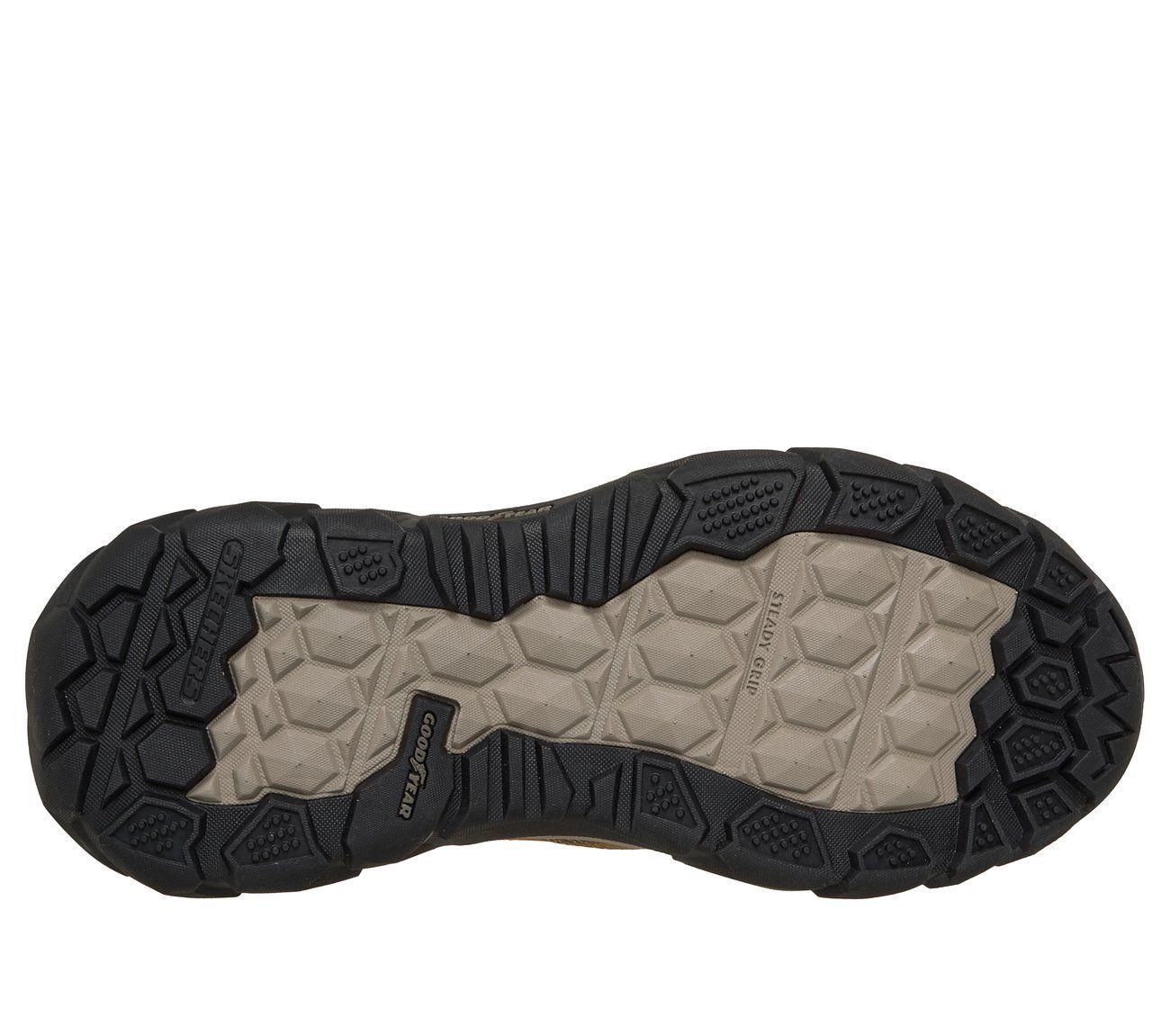 Zapatos Hombre Slip-ins Santoro Archaic Café claro Skechers-2