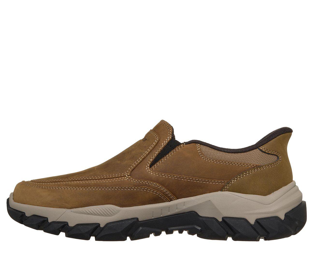 Zapatos Hombre Slip-ins Santoro Archaic Café claro Skechers-5