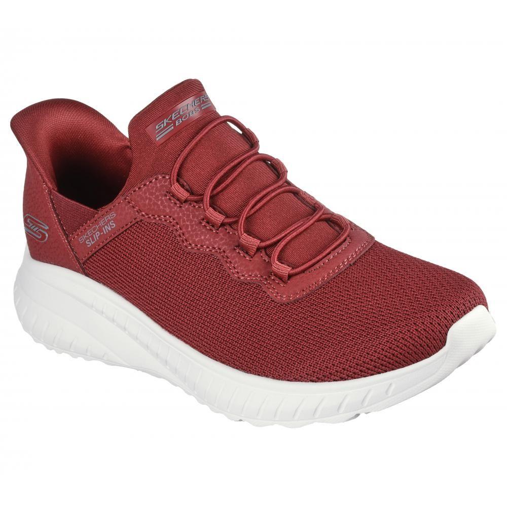 Zapatilla Mujer Skechers Slip-ins: Bobs Squad Chaos Rojo-4