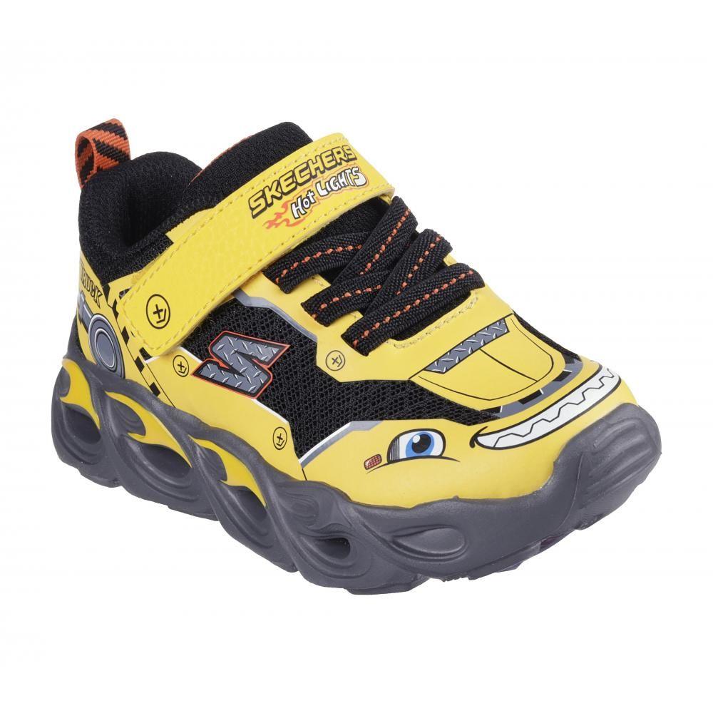 Zapatilla Niño Thermo-Flash Truck Trooper Amarillo Skechers-4
