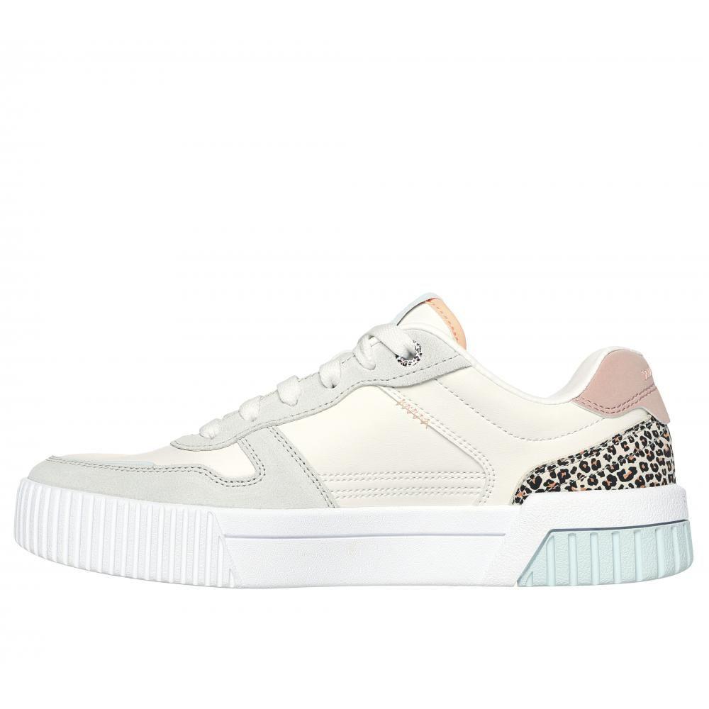 Zapatilla Mujer Jade Feline Instinct Beige Skechers-4