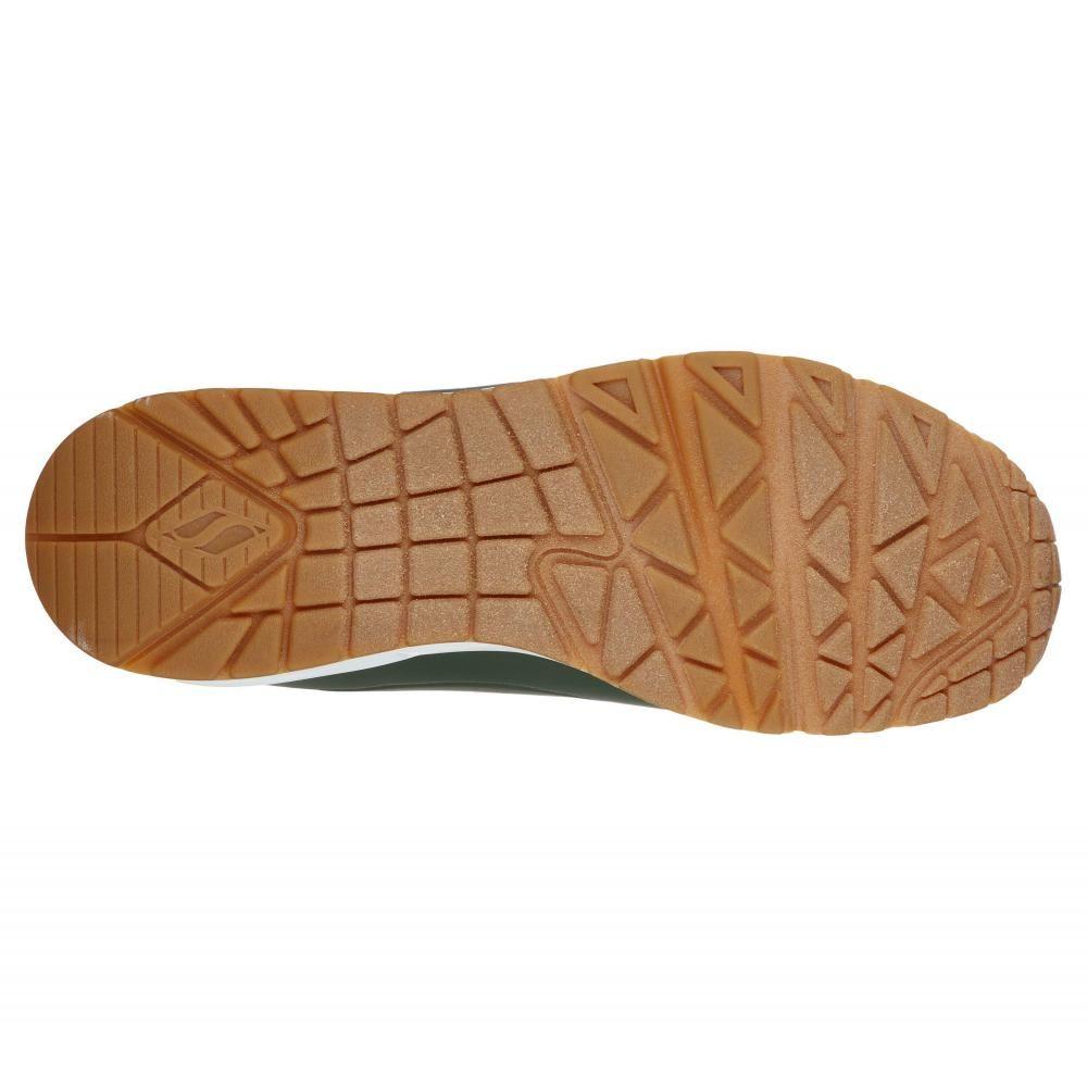 Zapatilla Hombre Uno Stand On Air Verde Skechers-3