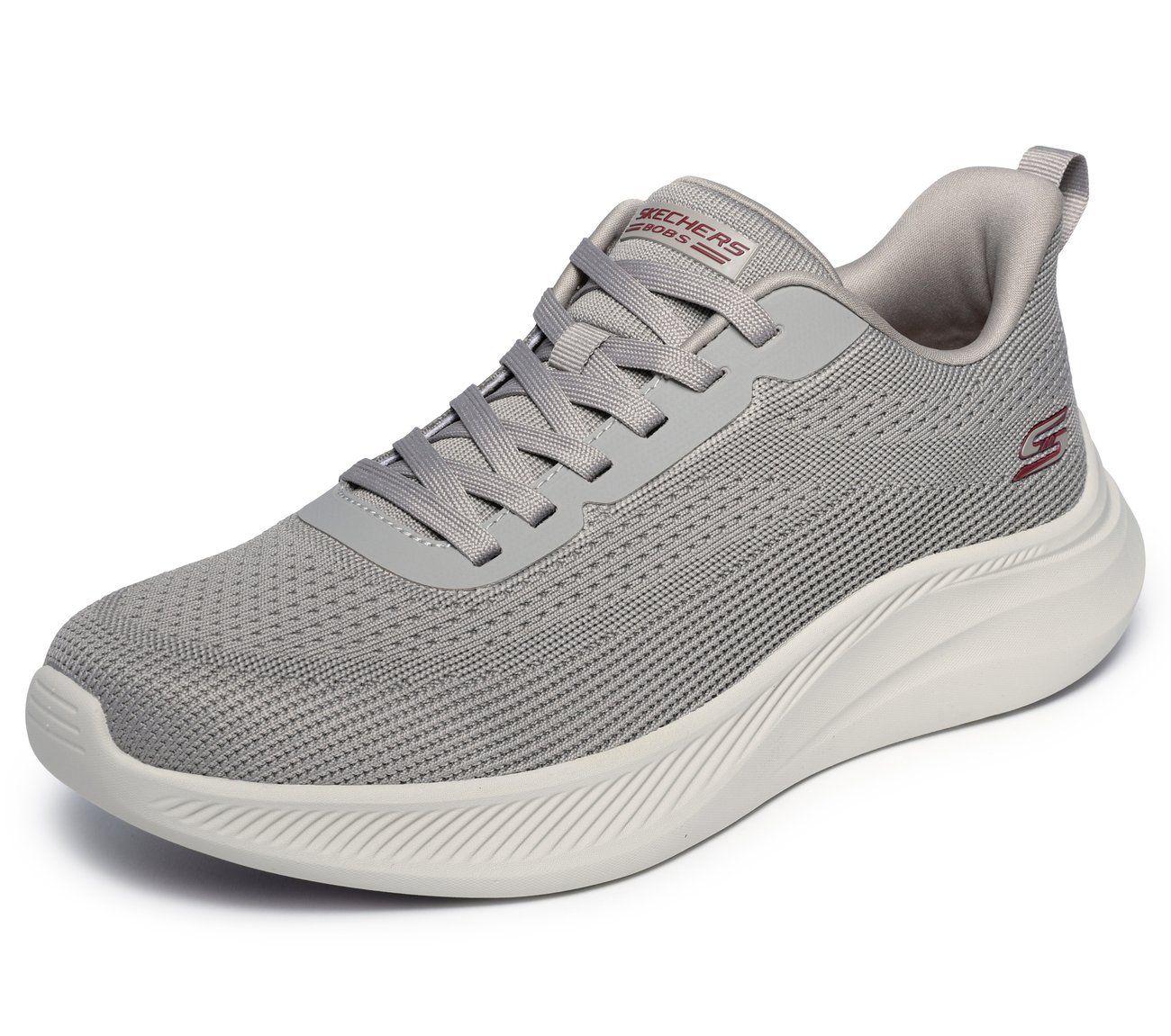 Zapatillas Hombre Bobs Moda Flex Gris Skechers-4