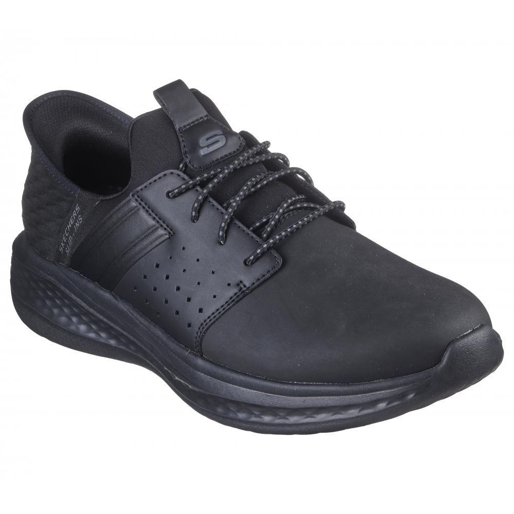 Zapato Hombre Slade Zachary Negro Skechers-4
