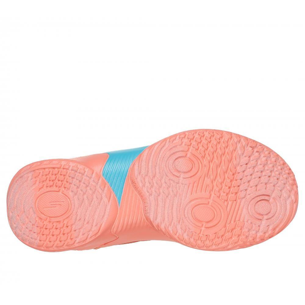 Zapatilla Niño Skx Court Hype HooperHero Naranja Skechers-2