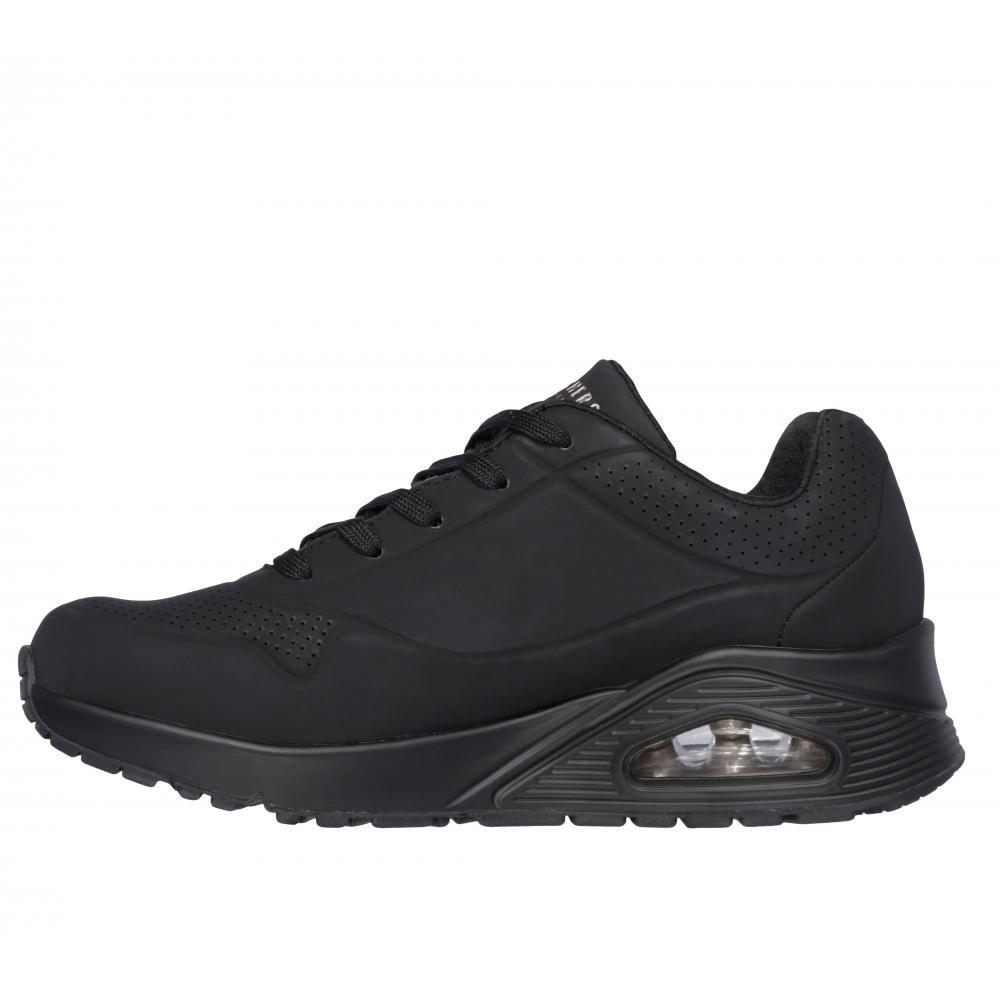 Zapatilla Mujer Uno Stand On Air Negro  Skechers-4