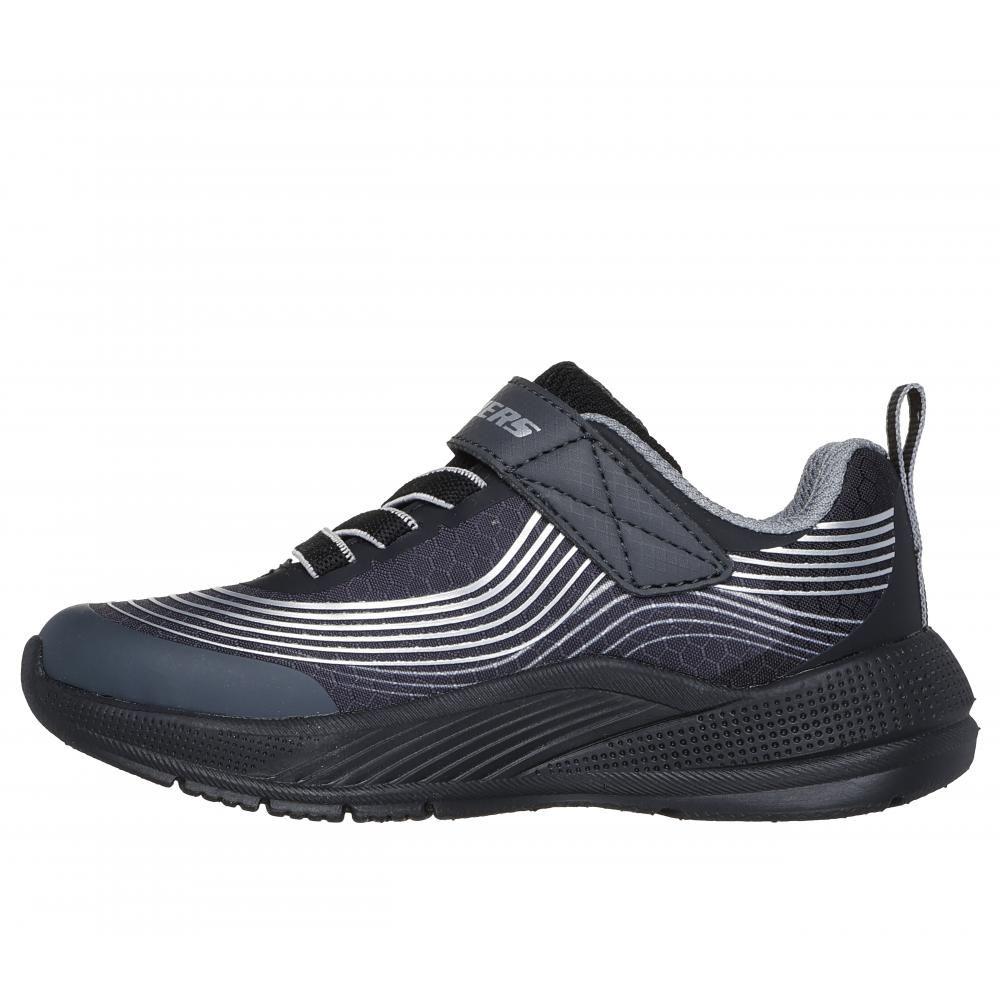 Zapatilla Niño Microspec Advance Negro Skechers-3