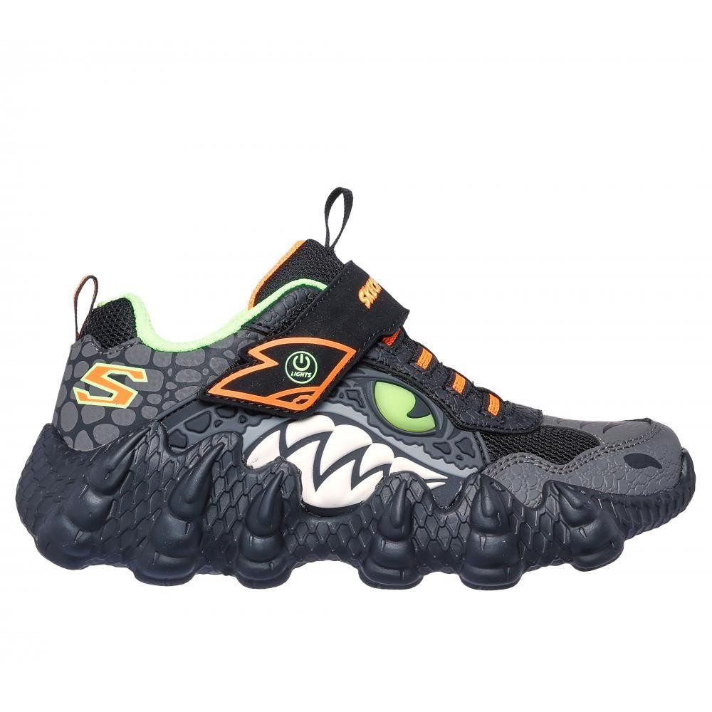 Zapatilla Niño Skech-O-Saurus Lights Negro Skechers-0