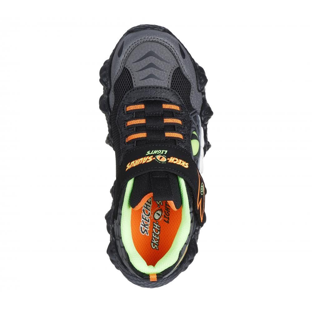 Zapatilla Niño Skech-O-Saurus Lights Negro Skechers-1
