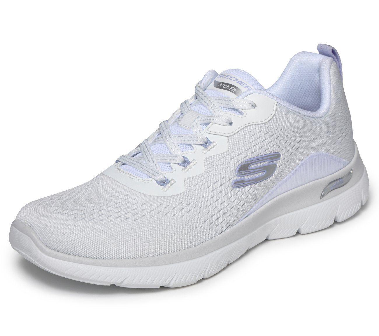 Zapatillas Mujer Arch Fit Summits Blanco Skechers-4