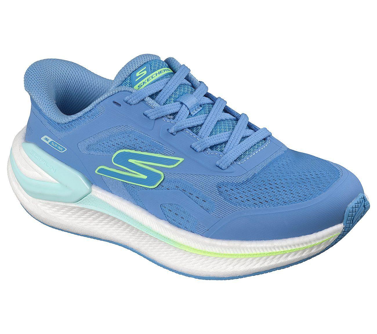 Zapatillas Skechers Mujer Slip-Ins Go Run Consistent Celeste-4