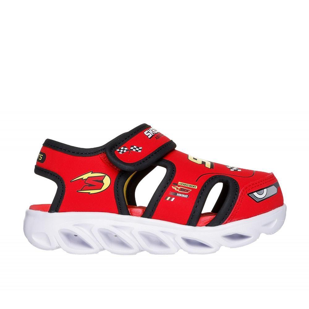 Sandalia Niño Hypno-Splash Hydro-Fun Rojo Skechers-0