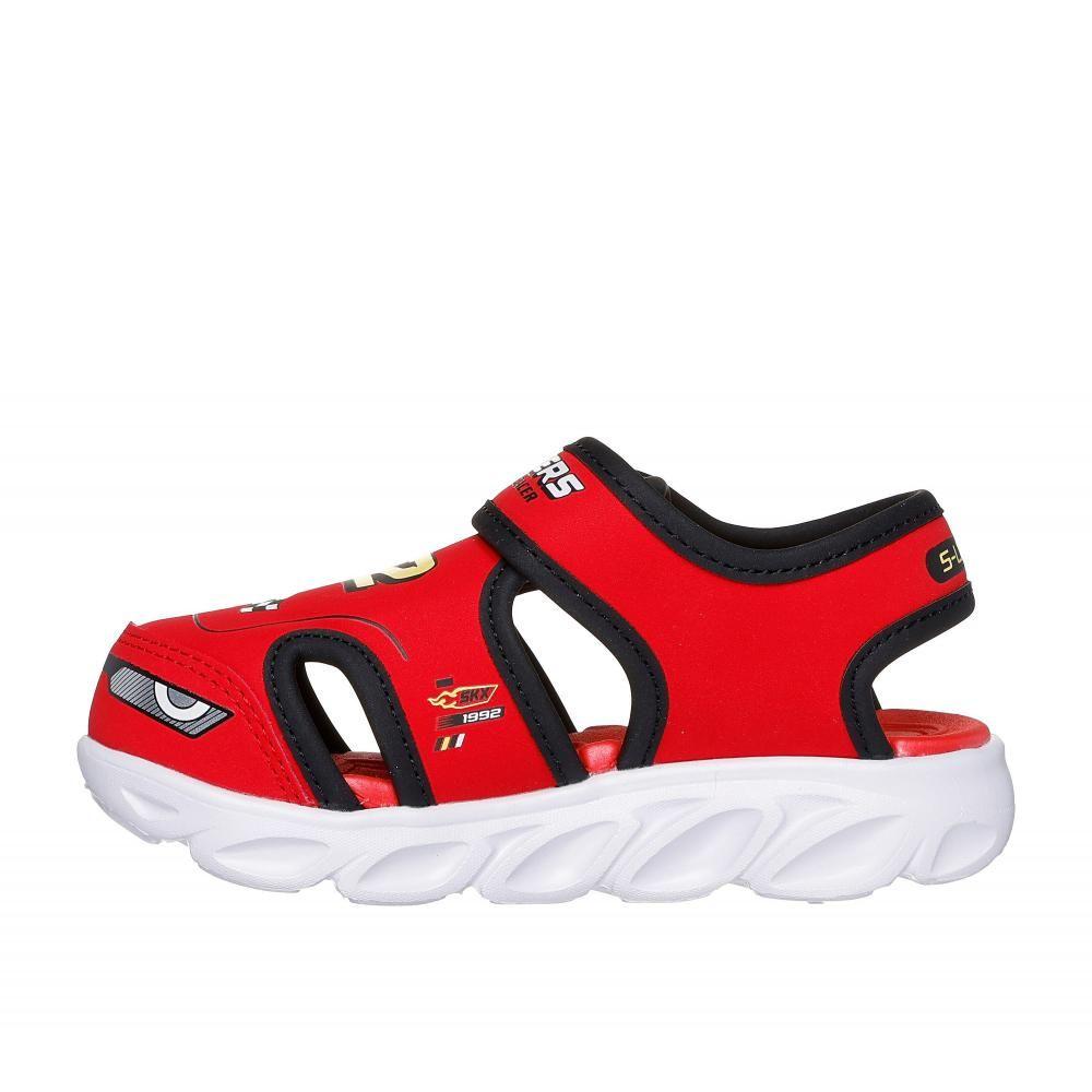 Sandalia Niño Hypno-Splash Hydro-Fun Rojo Skechers-3